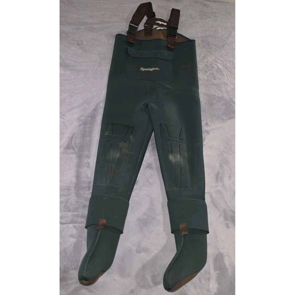 Remington Neoprene Stock-Foot Chest Waders Size Medium